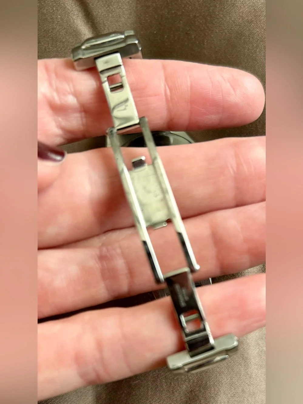 Bulova Silver/Stainless Steel 21-Diamond Accent Chronograph Watch, model C660842